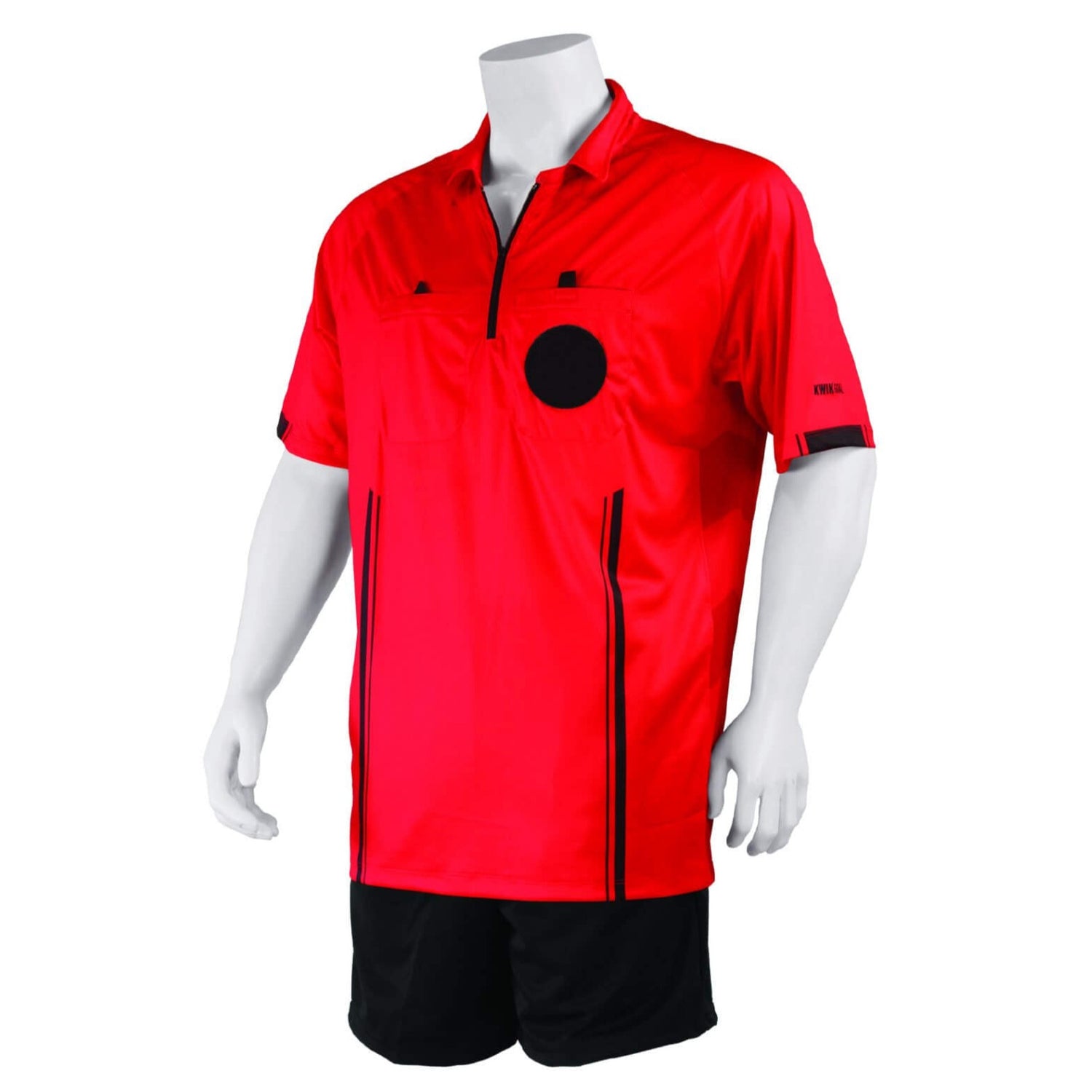 Kwik Goal Official Referee Youth Jersey Red (Front)
