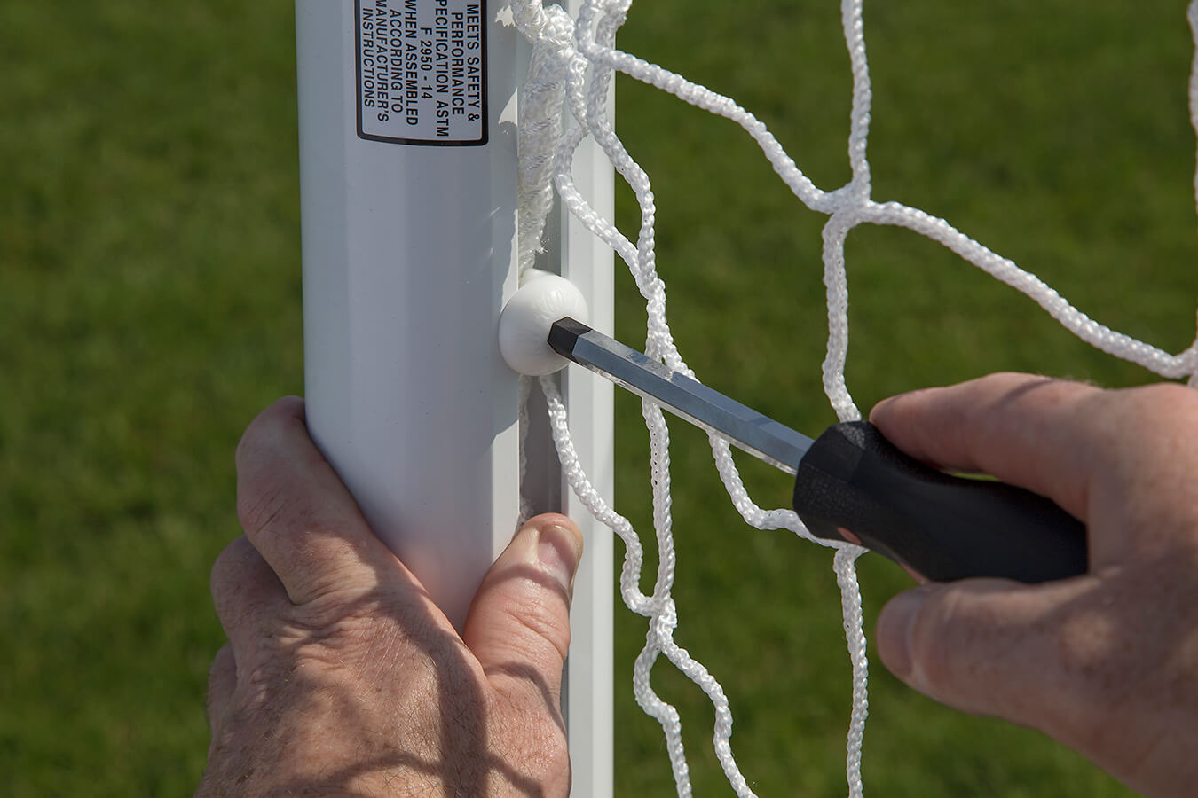 Kwik Goal Tamper Resistant Net Clips (100_Pack) (Model 1)