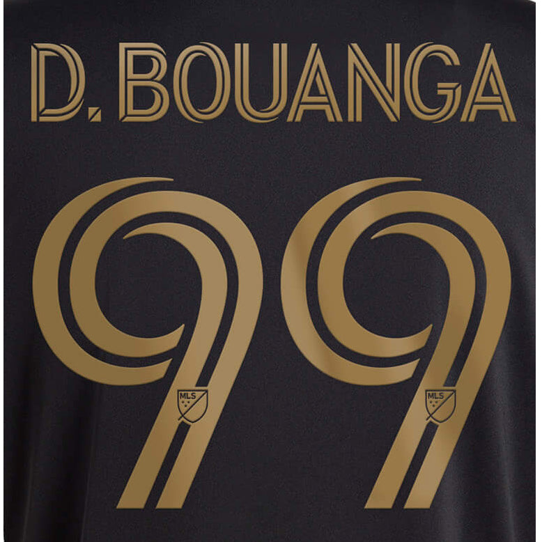 LAFC 2023-24 Home D. Bounaga #99 Jersey Name Set