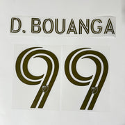 LAFC Away 2025- D. BOUANGA #99 Official Name Set