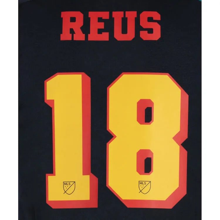 LA Galaxy 2024- Third REUS #18 Official Name Set (Back)