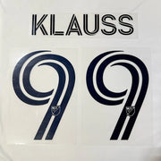 LA Galaxy 2026- Home KLAUSS #99 Official Name Set