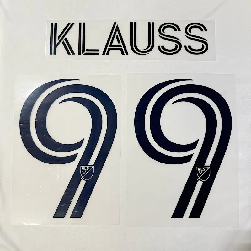 LA Galaxy 2026- Home KLAUSS #99 Official Name Set