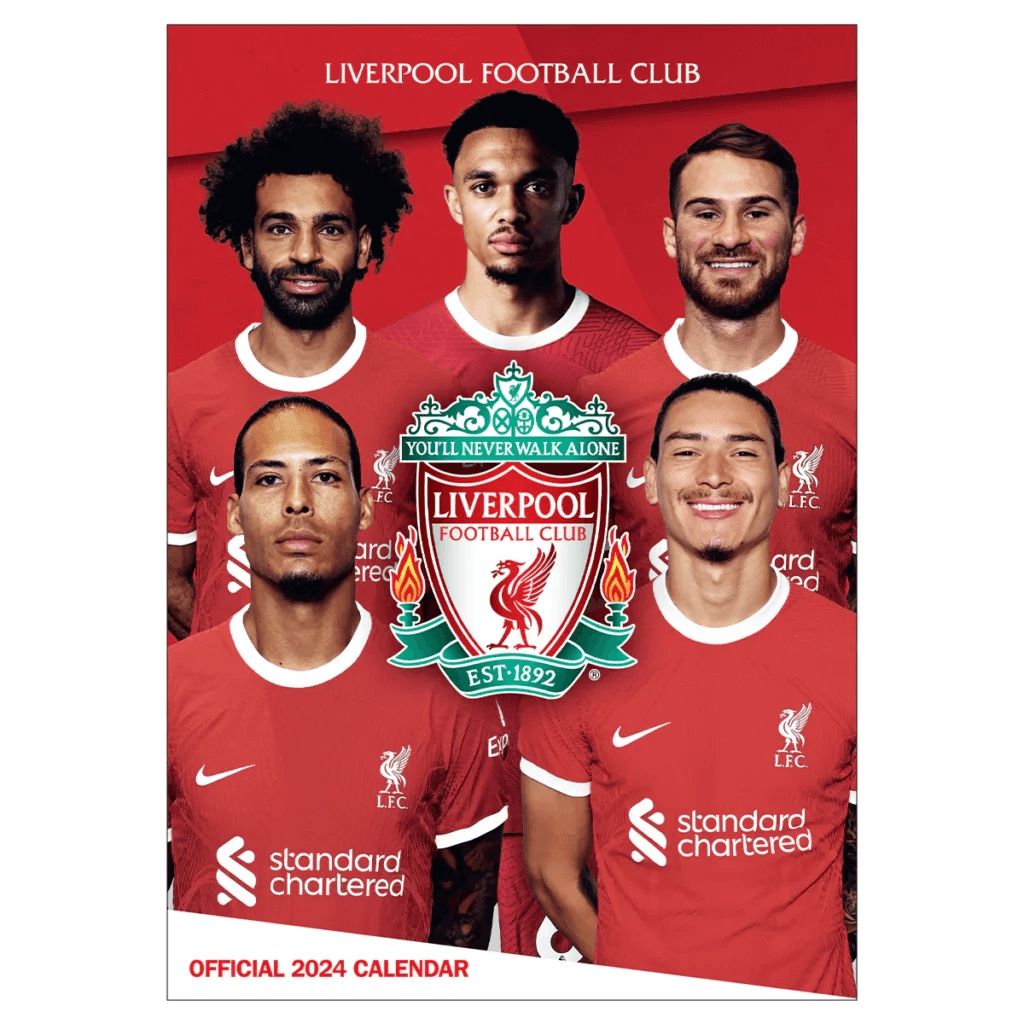 Liverpool 2024 Official Calendar (Front)