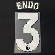 Liverpool 2023-Home ENDO #3 Official Name Set- White