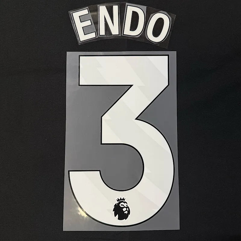 Liverpool 2023-Home ENDO #3 Official Name Set- White
