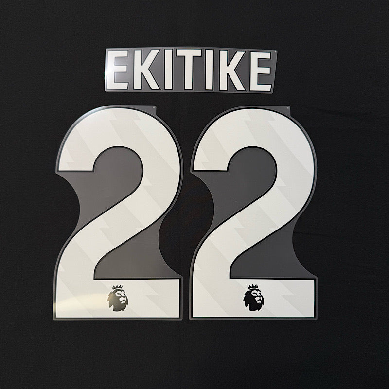 Liverpool 2025-Home EKITIKE #22 Official Name Set- White