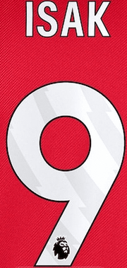 Liverpool 2025-Home ISAK #9 Official Name Set-White