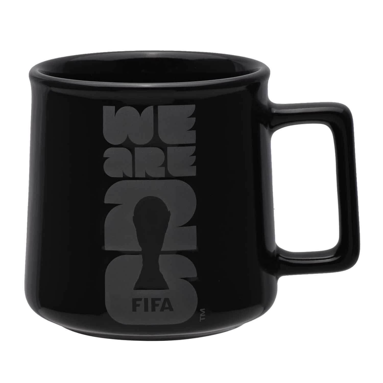 Logo Brands 2026 FIFA World Cup 16oz _We Are 26_ Ceramic Mug Black (Front)