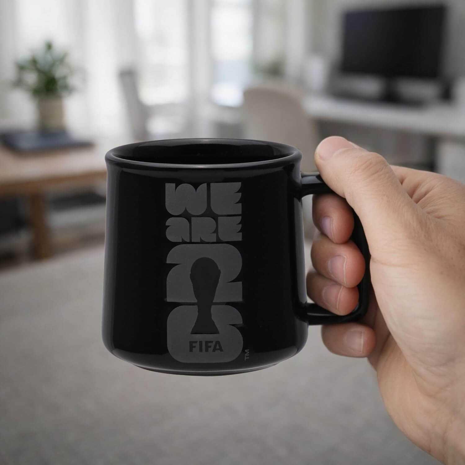 Logo Brands 2026 FIFA World Cup 16oz _We Are 26_ Ceramic Mug Black (Model 3)
