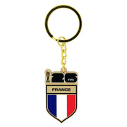 Logo Brands 2026 FIFA World Cup France Flag Keychain (Front)