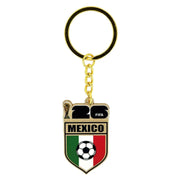 Logo Brands 2026 FIFA World Cup Mexico Flag Keychain (Front)