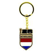 Logo Brands 2026 FIFA World Cup Netherlands Flag Keychain (Front)