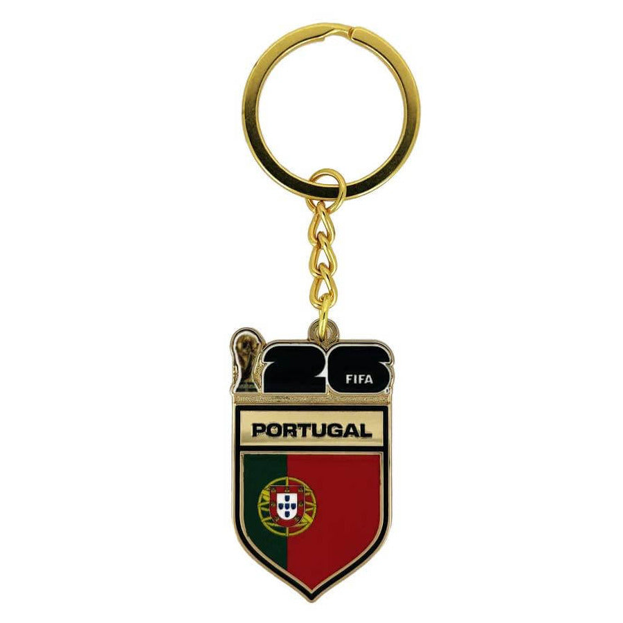 Logo Brands 2026 FIFA World Cup Portugal Flag Keychain – ProSoccer
