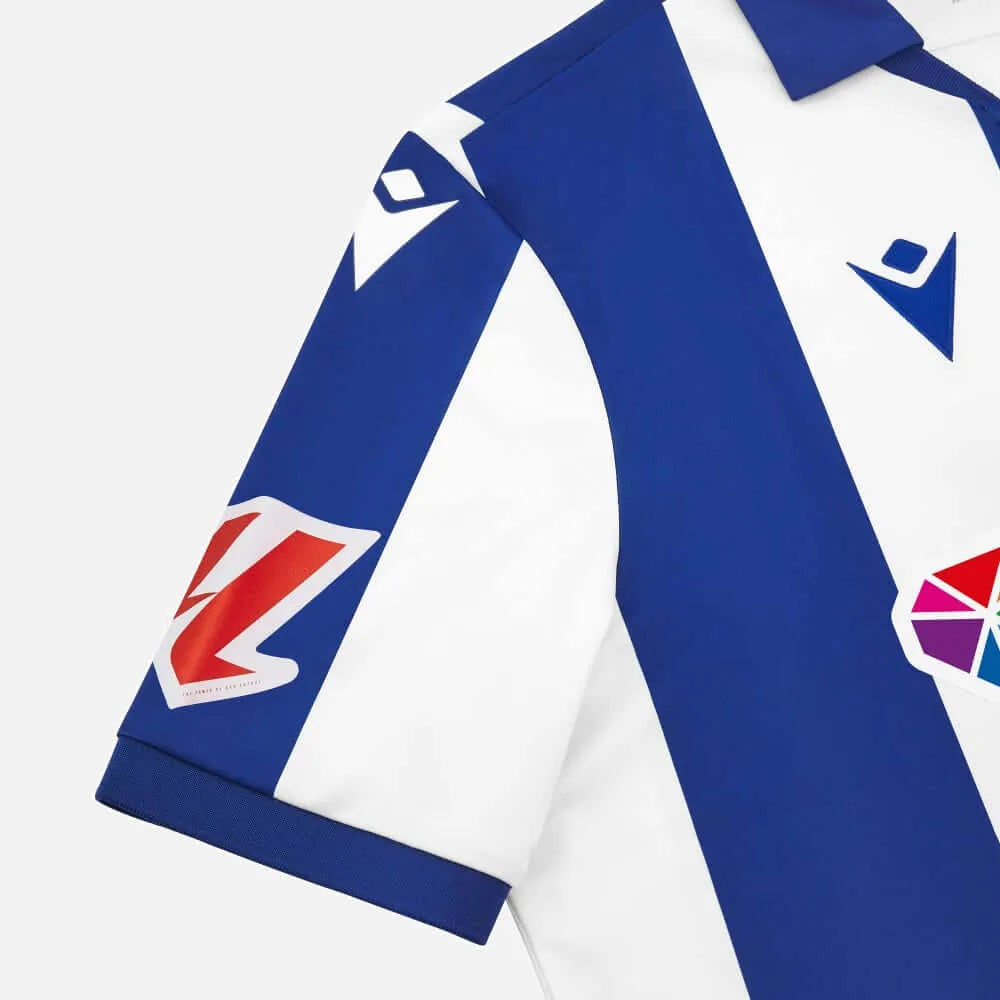 リアル・ソシエダ MERINO 8番 ジャージ Lサイズ macron Macron 2024-25 Real Sociedad Men's Authentic Home Soccer