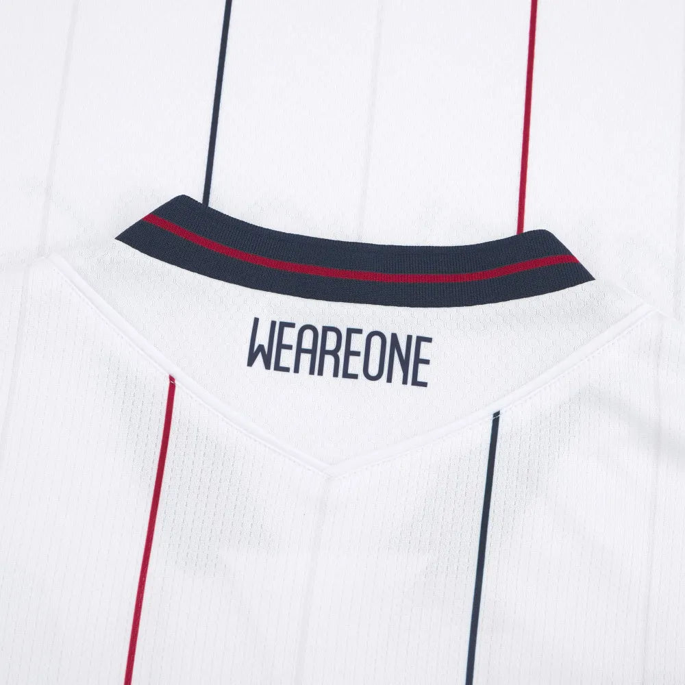 Macron 2025-26 Bologna Men's Authentic Away Soccer Jersey (Detail 2)