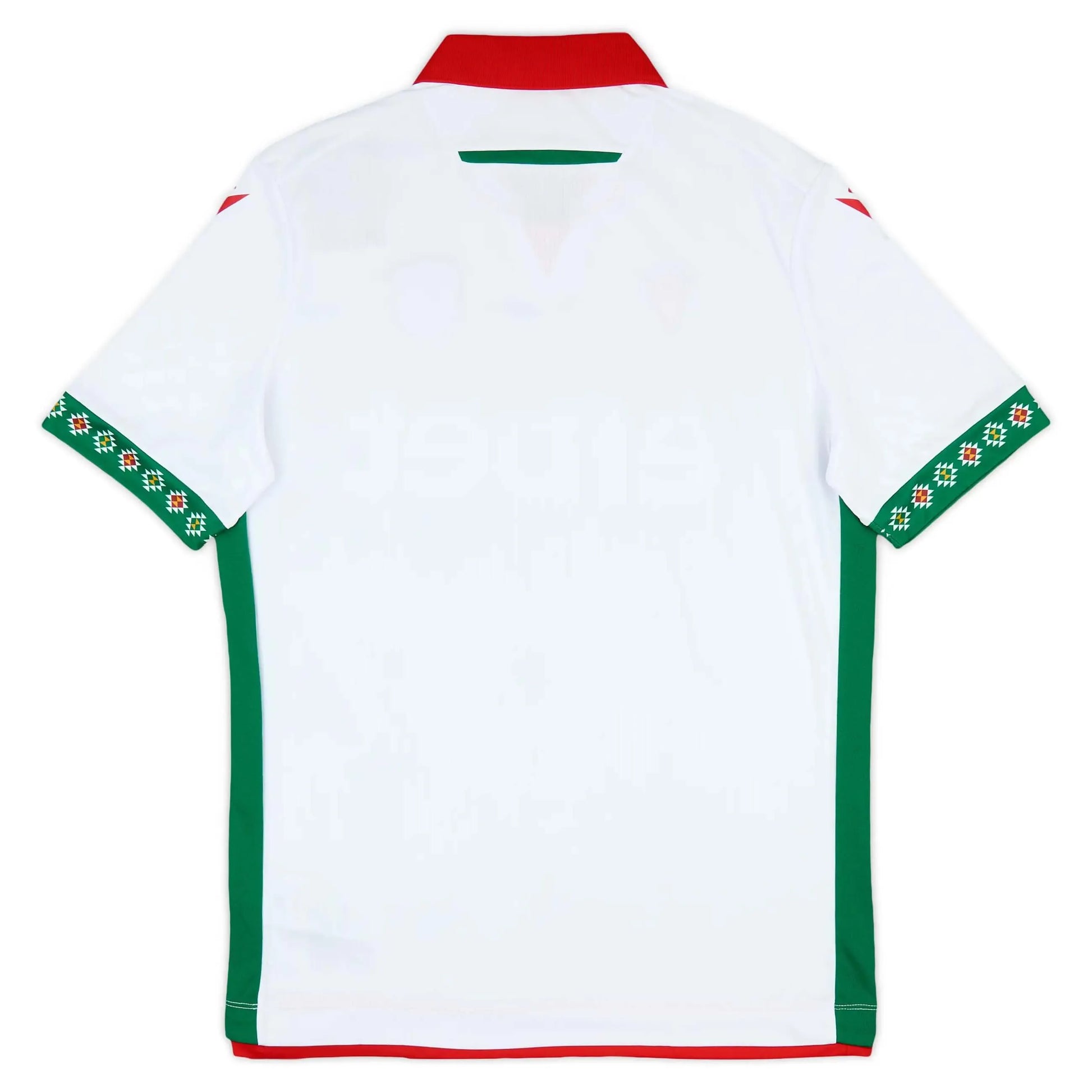 Macron 2025-26 Bulgaria Men's Authentic Home Soccer Jersey Sponsor (Back)
