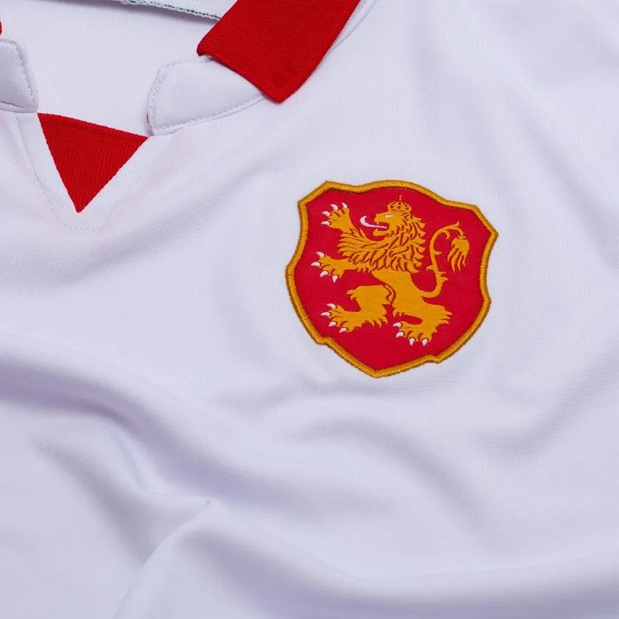 Macron 2025-26 Bulgaria Men's Authentic Home Soccer Jersey (Detail 3)