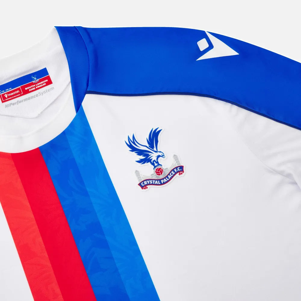 Macron 2025-26 Crystal Palace Men's Authentic Away Soccer Jersey (Detail 1)
