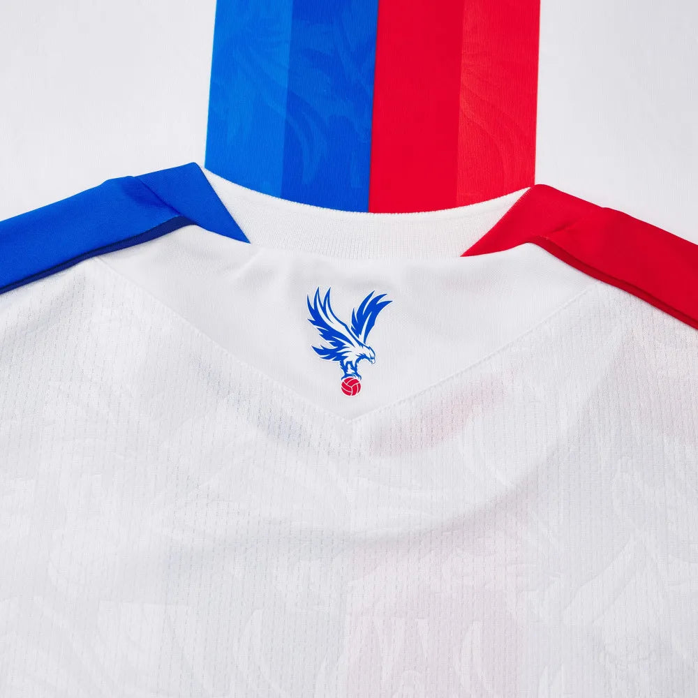 Macron 2025-26 Crystal Palace Men's Authentic Away Soccer Jersey (Detail 2)