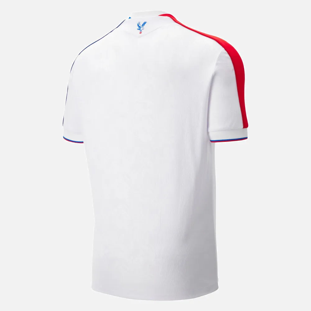 Macron 2025-26 Crystal Palace Men's Authentic Away Soccer Jersey (Lateral - Back)