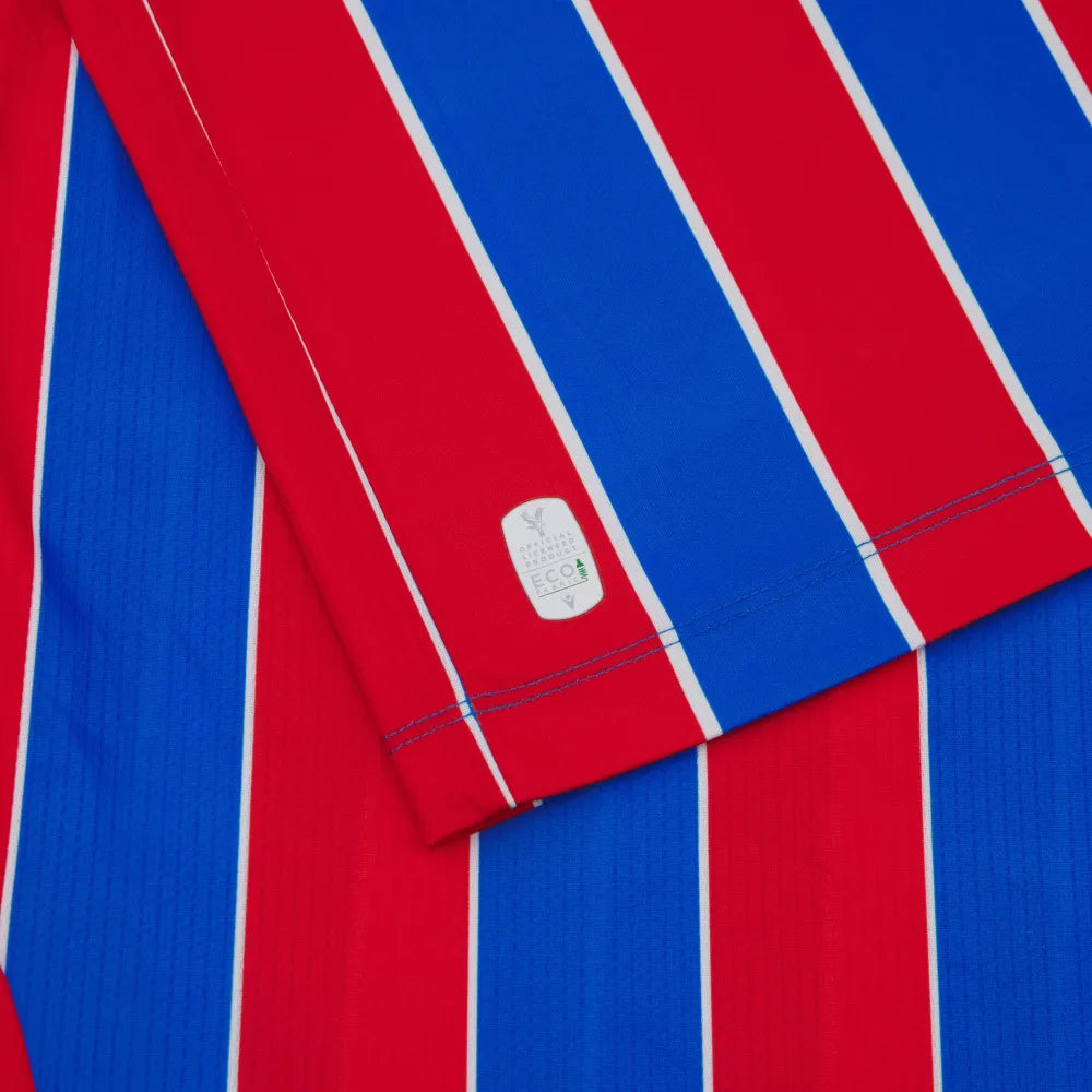 Macron 2025-26 Crystal Palace Men's Authentic Home Soccer Jersey