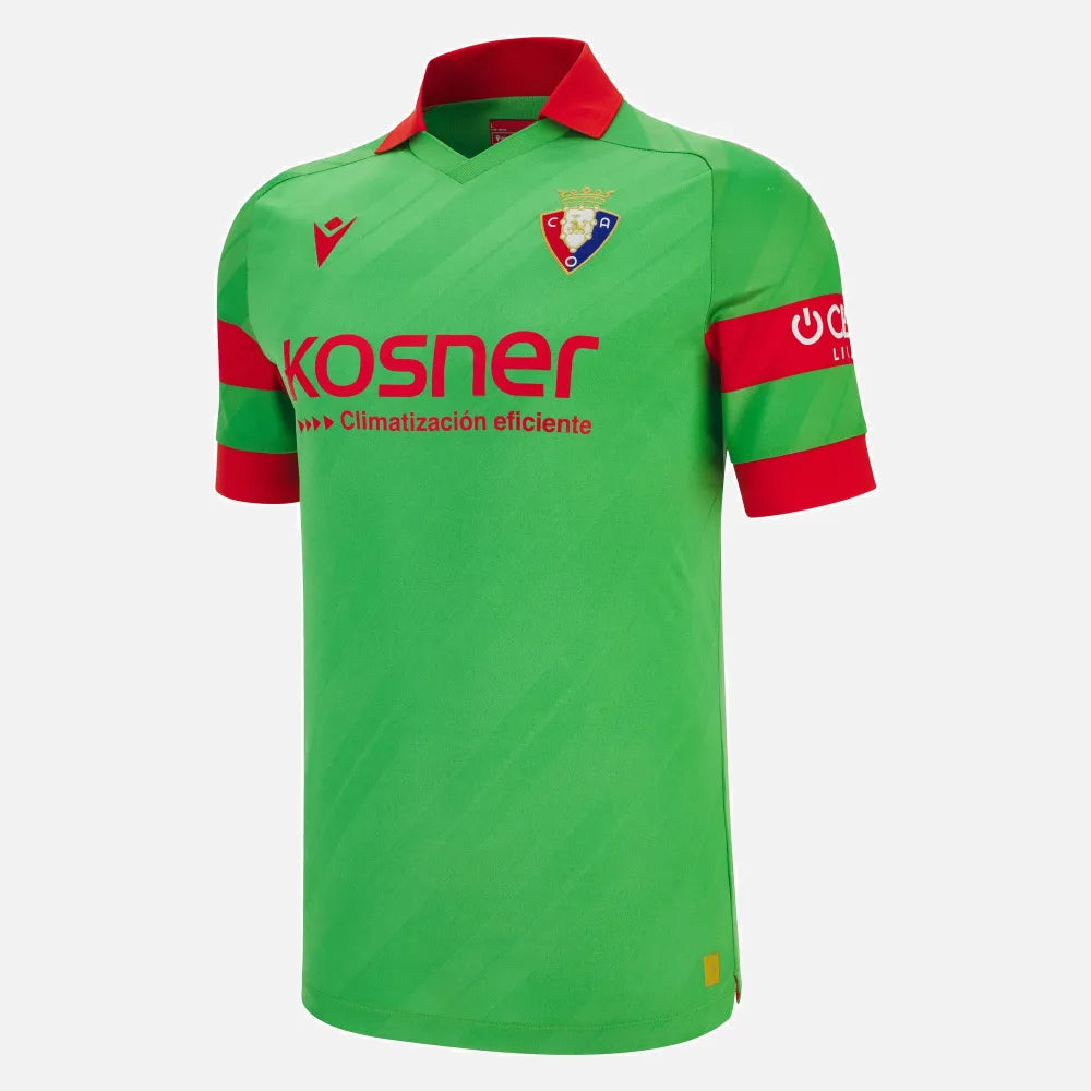 Macron 2025-26 Osasuna Men's Authentic Away Soccer Jersey (Front)