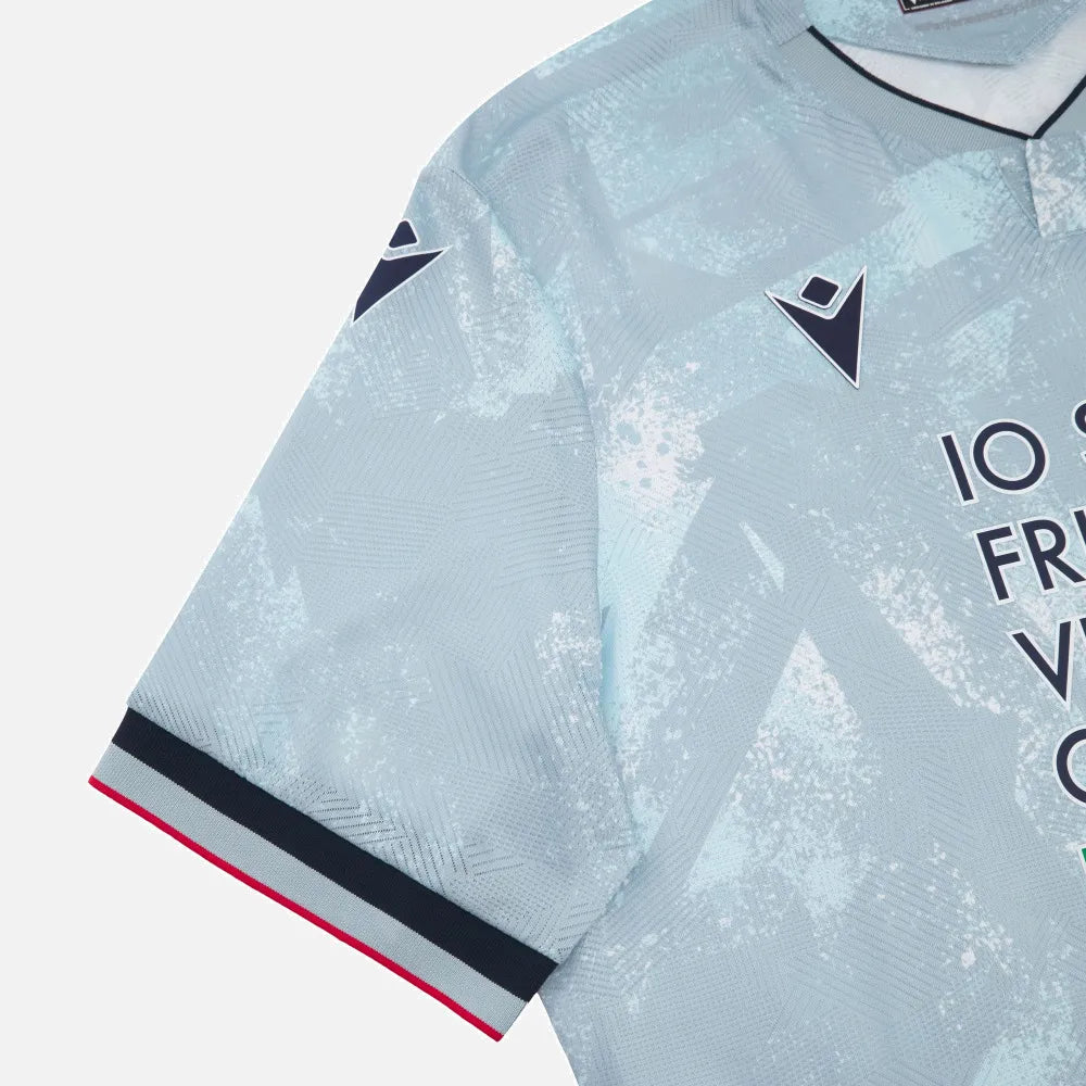 Macron 2025-26 Udinese Men's Authentic Away Soccer Jersey (Detail 3)