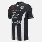 Macron 2025-26 Udinese Men's Authentic Home Soccer Jersey (Front)