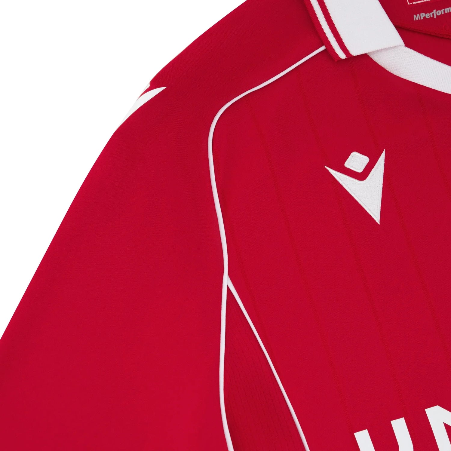 Macron 2025-26 Wrexham Men's Authentic Home Soccer Jersey (Detail 1)