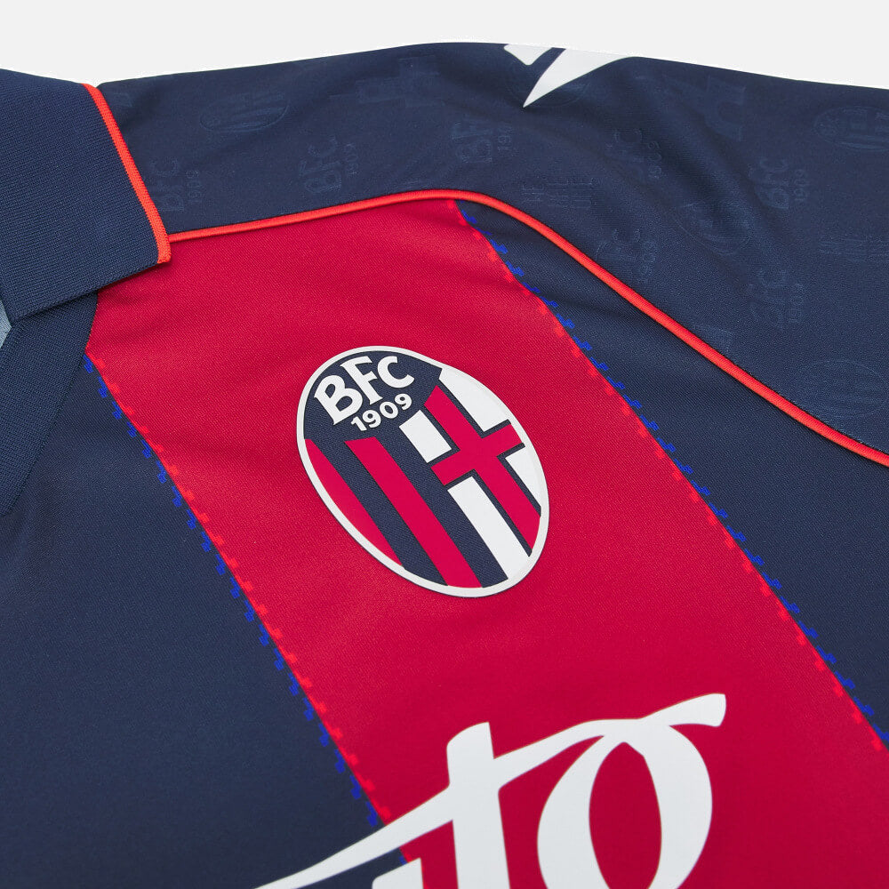 Macron 2026-27 Bologna Men's Authentic Home Soccer Jersey (Detail 2)