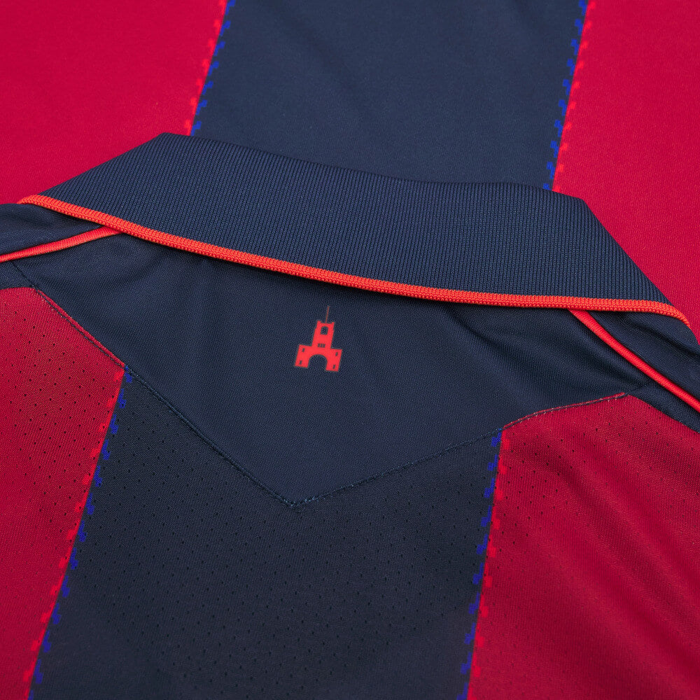 Macron 2026-27 Bologna Men's Authentic Home Soccer Jersey (Detail 3)