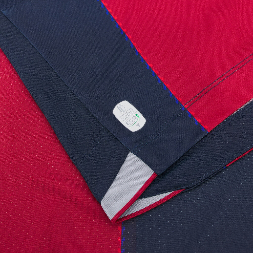 Macron 2026-27 Bologna Men's Authentic Home Soccer Jersey (Detail 4)