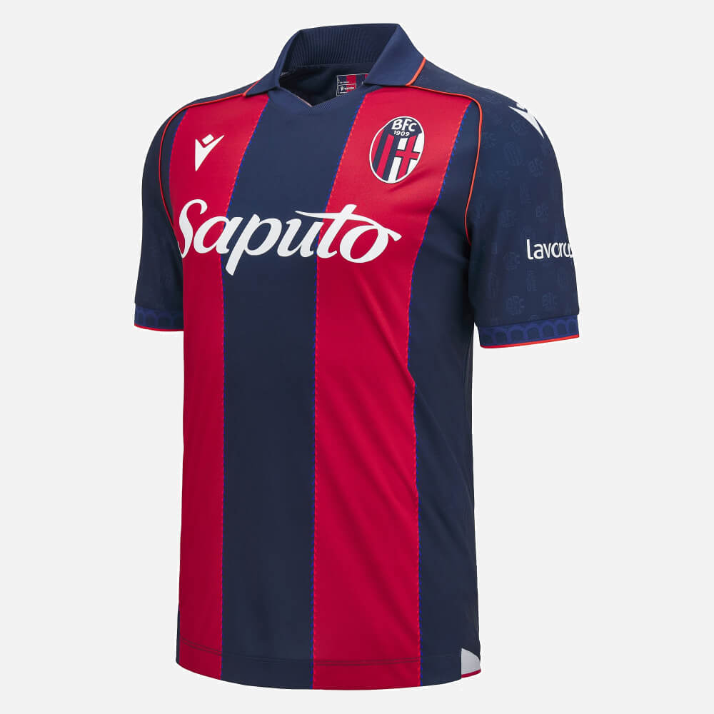 Macron 2026-27 Bologna Men's Authentic Home Soccer Jersey (Front)
