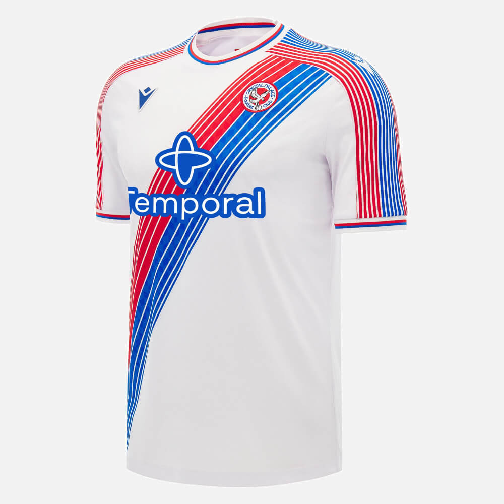 Macron 2026-27 Crystal Palace Men's Authentic Home Soccer Jersey (Front)