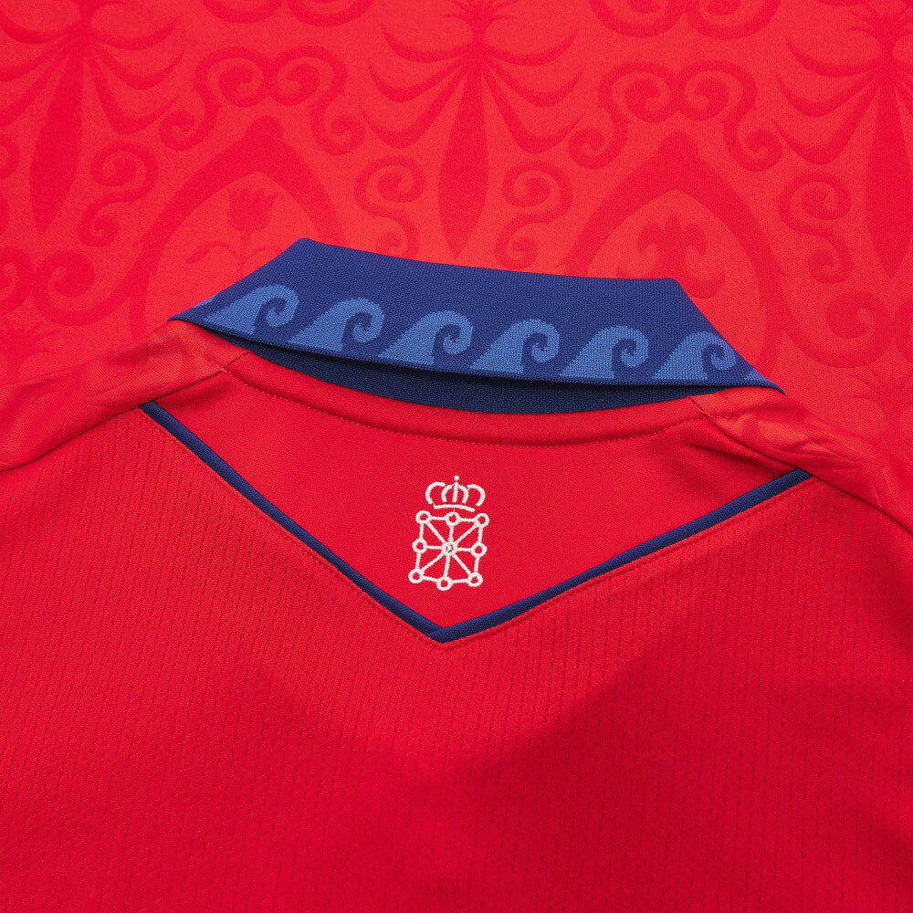 Macron 2026-27 Osasuna Men's Authentic Home Soccer Jersey (Detail 2)