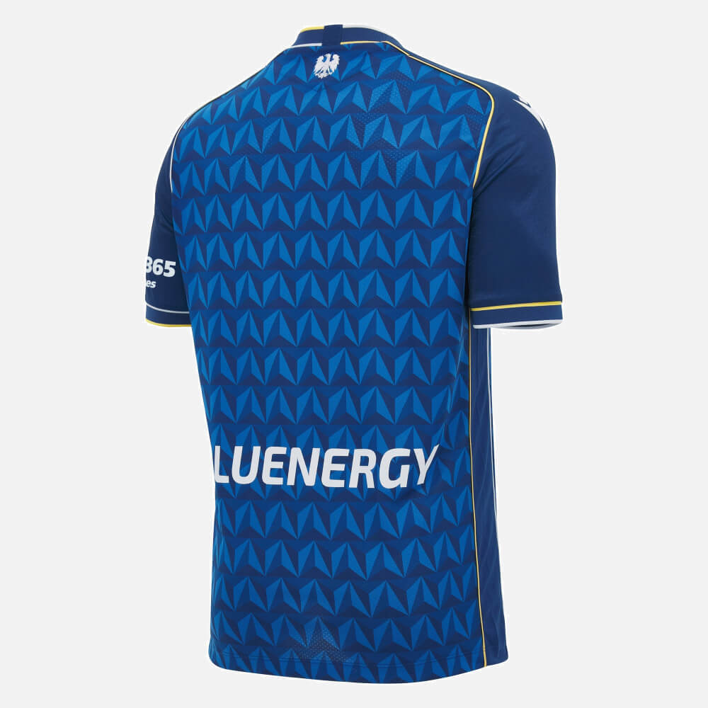 Macron 2026-27 Udinese Men's Authentic Away Soccer Jersey (Back)