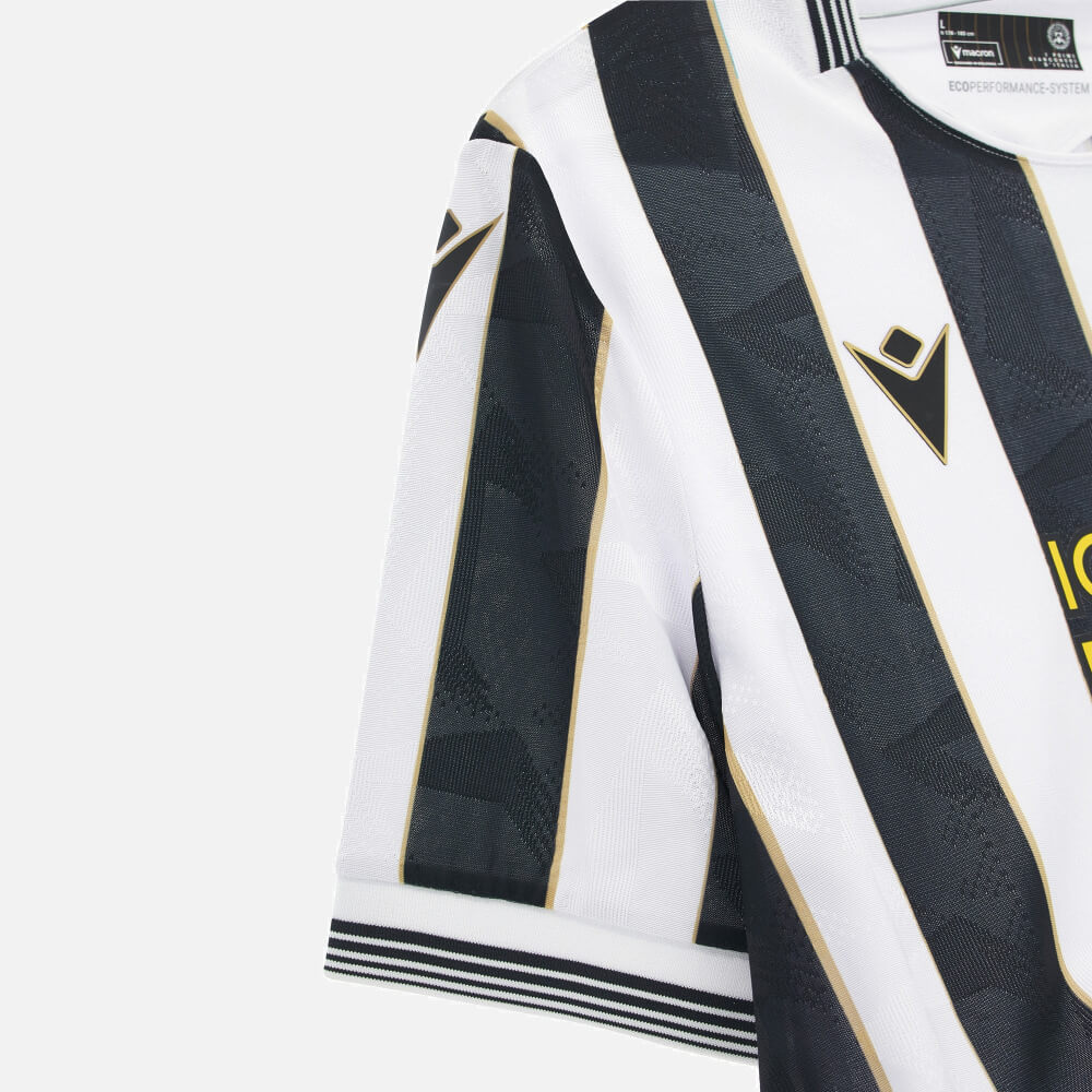 Macron 2026-27 Udinese Men's Authentic Home Soccer Jersey (Detail 1)