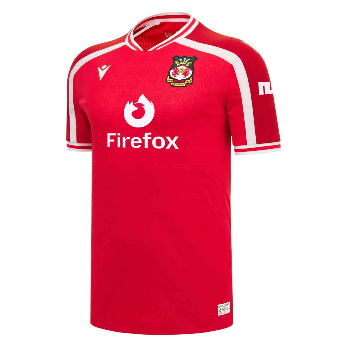 Macron 2026-27 Wrexham Men's Authentic Home Soccer Jersey (Front)