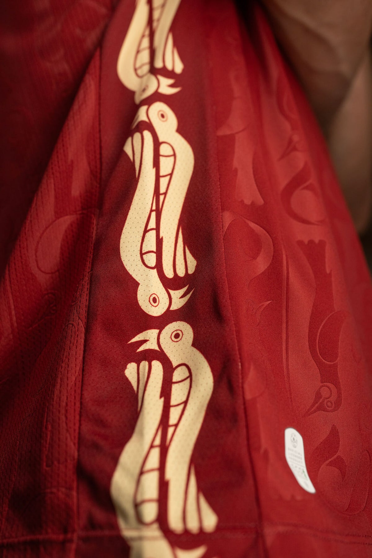 Macron 2026-27 Armenia Men's Authentic Home Soccer Jersey (Detail 3)