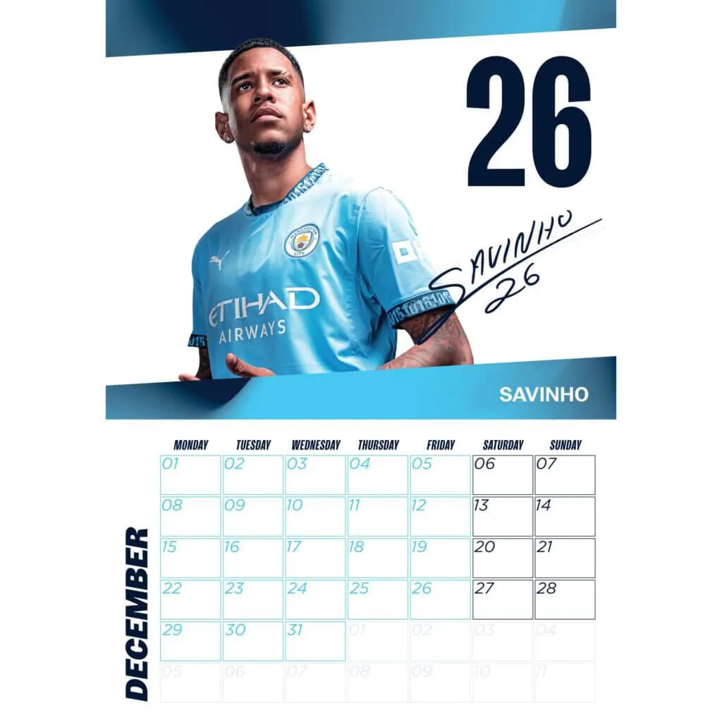Manchester City 2025 Official Calendar (Page 2)