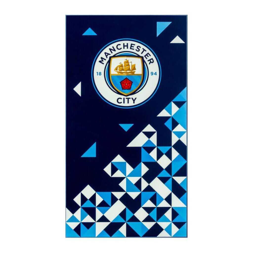 Manchester City Particle Towel (Front)