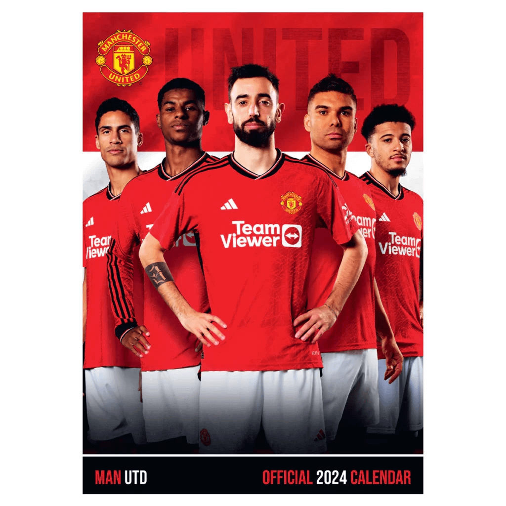 Manchester United 2024 Official Calendar (Front)