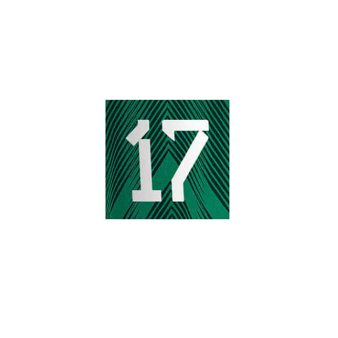 Mexico 2022-23 Home Jesus C. #17 Youth Jersey Name Set (Front)