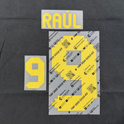 Mexico 2025 (Gold Cup) Home RAUL #9 Official Name Set