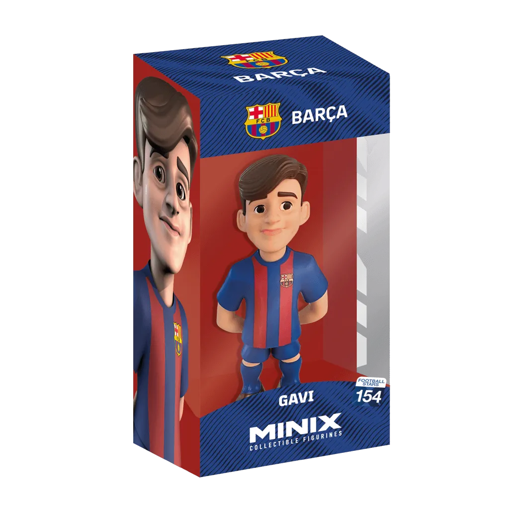 Minix 12 CM Gavi Barcelona (Box)