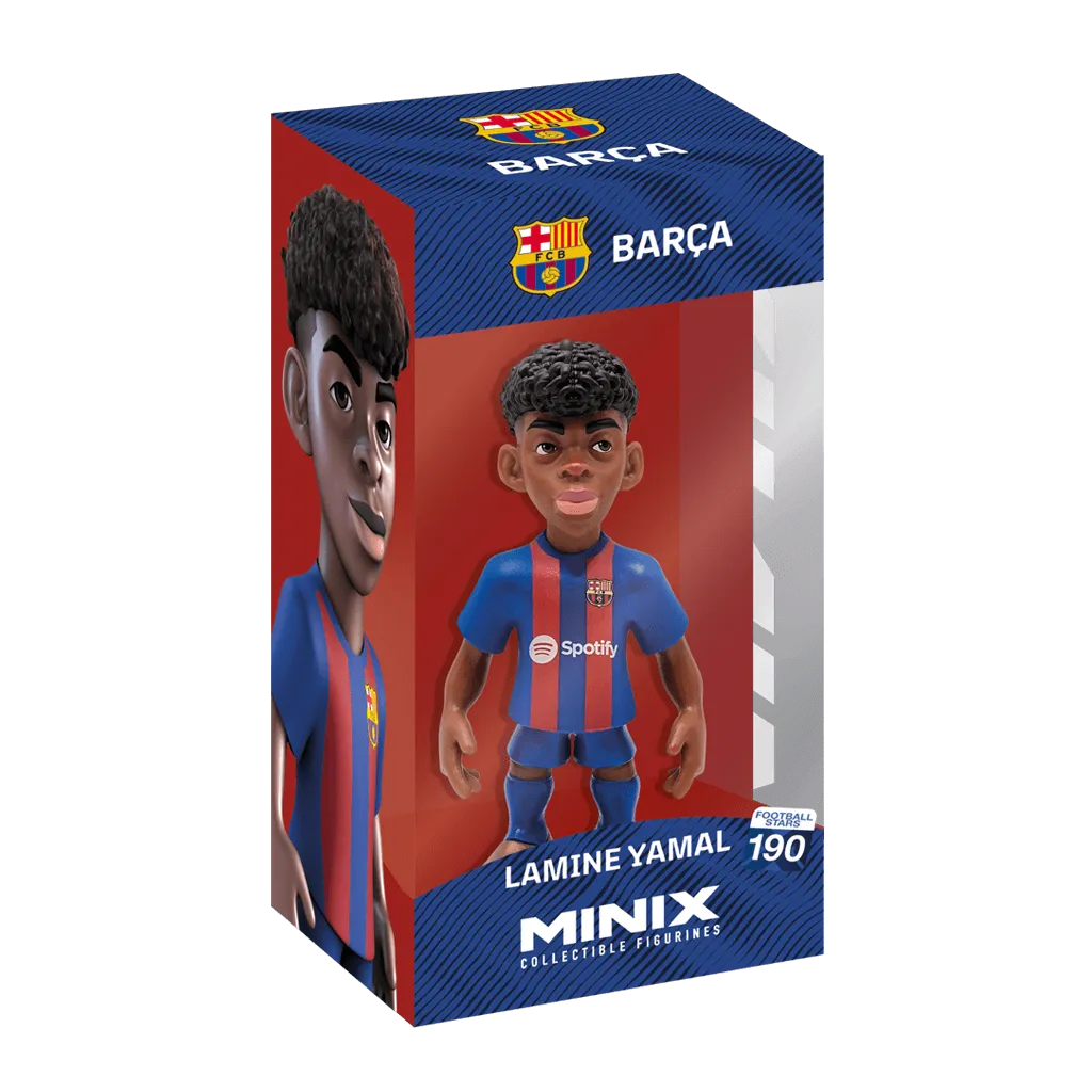 Minix 12 CM Lamine Yamal Barcelona (Box)