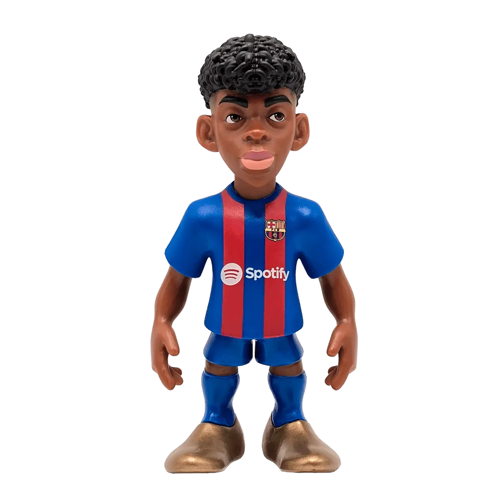 Minix 12 CM Lamine Yamal Barcelona (Front)