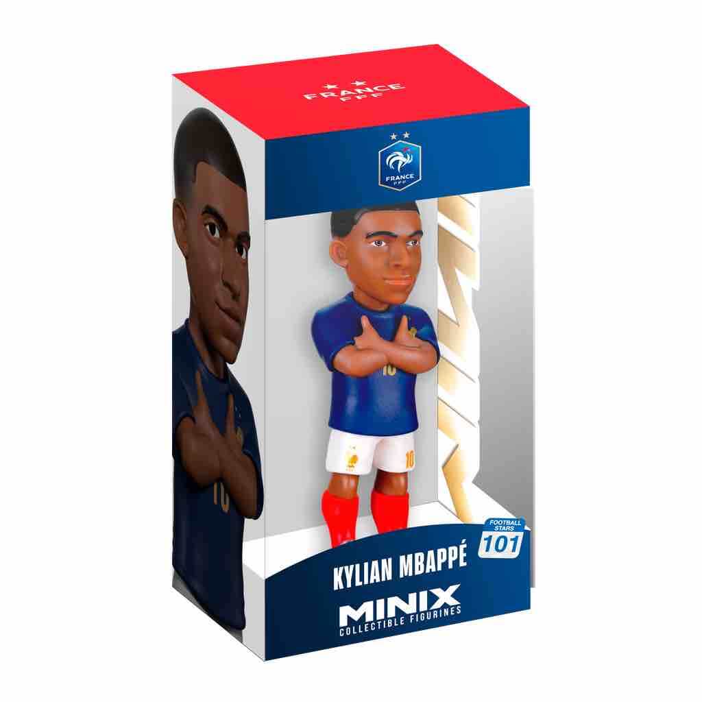 Minix 12 CM Mbappe France (Box - Lateral Front)