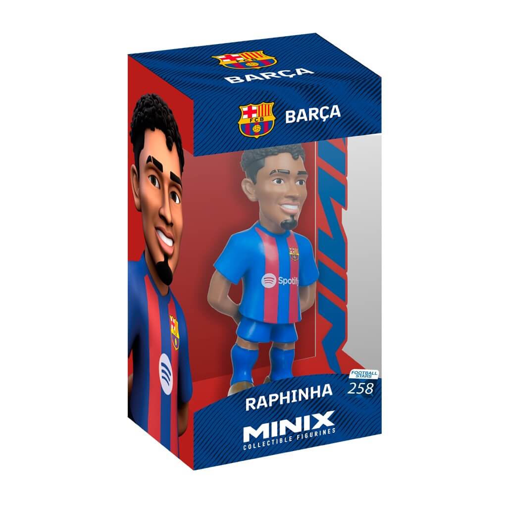 Minix 12 CM Raphinha Barcelona (Lateral - Box)